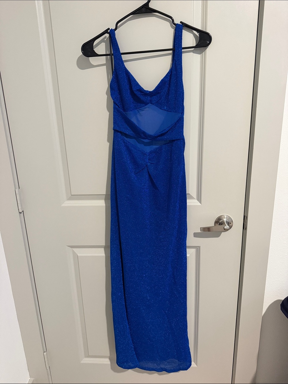 Hello Molly Sparkle Cobalt Blue Maxi Dress